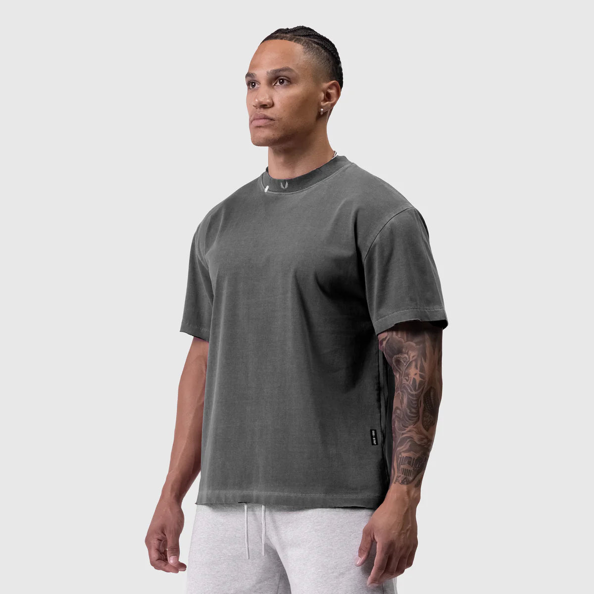 Relaxed Tee - Faded Grey