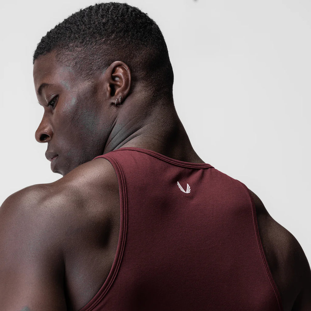 Slim Tank Top - Crimson Red