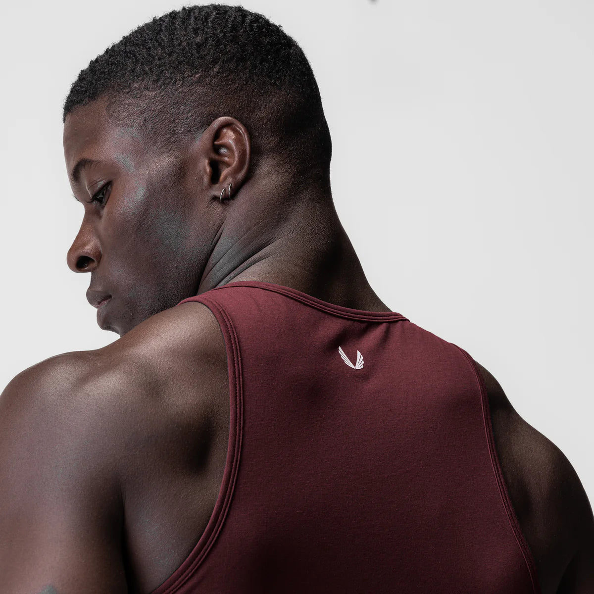 Slim Tank Top - Crimson Red