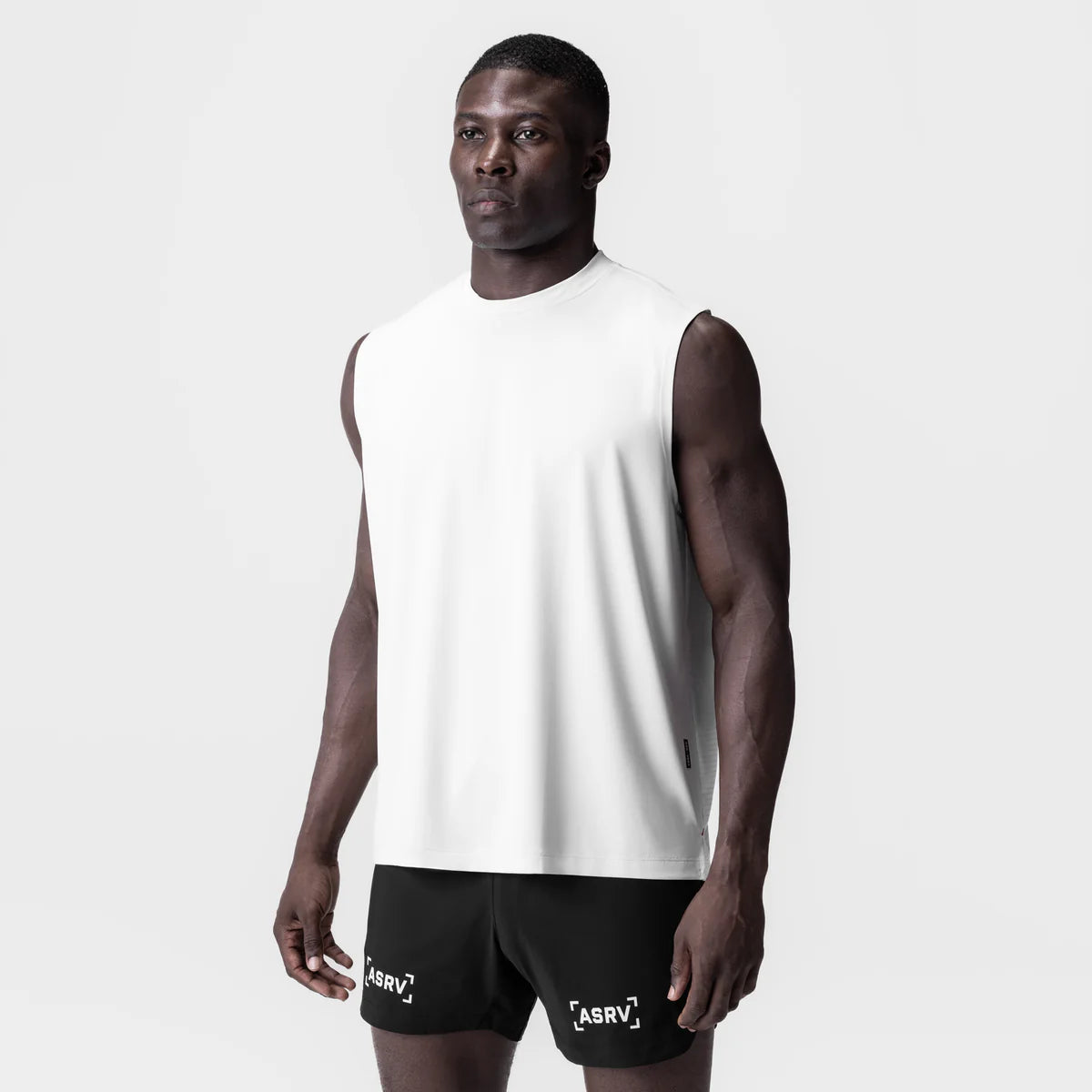 Relaxed Tank Top - White